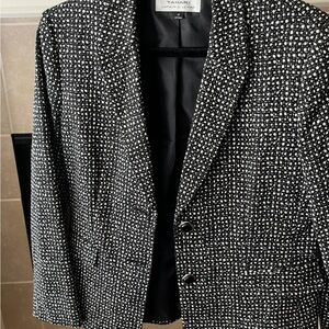 Tahari Black and White Women’s Blazer